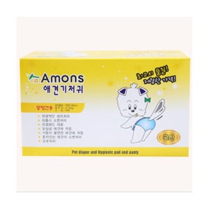아몬스 애견기저귀 중형견용 10매입 암컷용