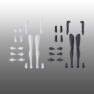 30MS 옵션 바디 파츠 암 파츠 & 레그 파츠 [화이트 / 블랙]