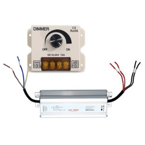 디머 디밍 24V LED SMPS 300W 세트
