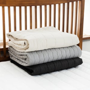 한일의료기 누빔 온수 매트 커버 그레이 싱글