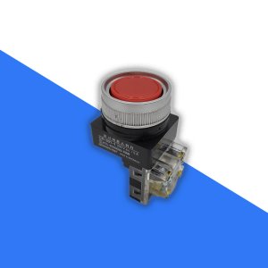 푸시버튼 CR-301-1 적색 AC 220V 한영넉스