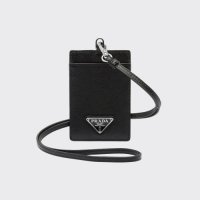 56476616 프라다 Prada Saffiano Leather Badge Holder 1MC007_QHH_F0632