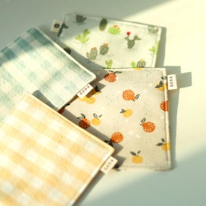 몽실공장 패브릭 티코스터 티코스트 컵받침 천 코스터 코스타