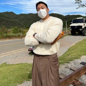 네츄럴 퓨어 라운드 고급 원사 니트 5COLOR