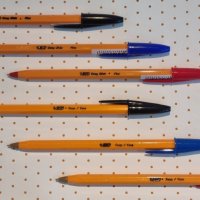 Bic 빅 오렌지 볼펜 Orange fine 빅펜 크리스탈 0.7mm 0.8mm