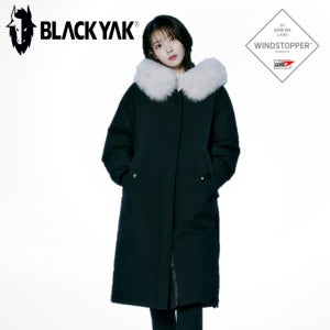블랙야크 25년 아이유 롱패딩 거위털 구스 여우털 여성 겨울 점퍼 히마 롱 다운자켓