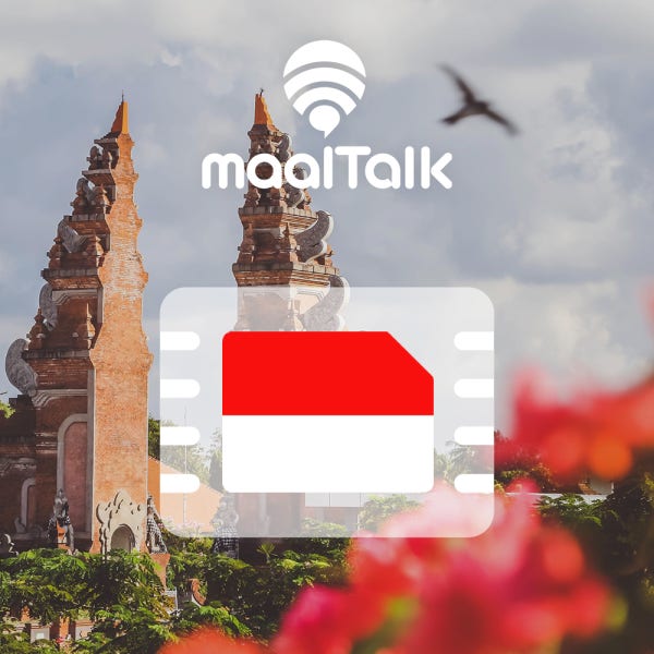 인도네시아 발리 이심 eSIM Telkomsel 5G 1일 1GB e심 핫스팟 로밍전화