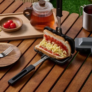 에비히슈테른 샌드위치 쿠커 메이커 캠핑 분리형 1구