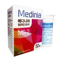 메디니아 혈당검사지 50매 혈당계시험지 혈당체크지 혈당스트립