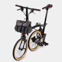 [WOTANCRAFT] 우탄크래피트 필롯 프롬톤백 Pilot Brompton Bag 7L Charcoal Black 자전거 가방