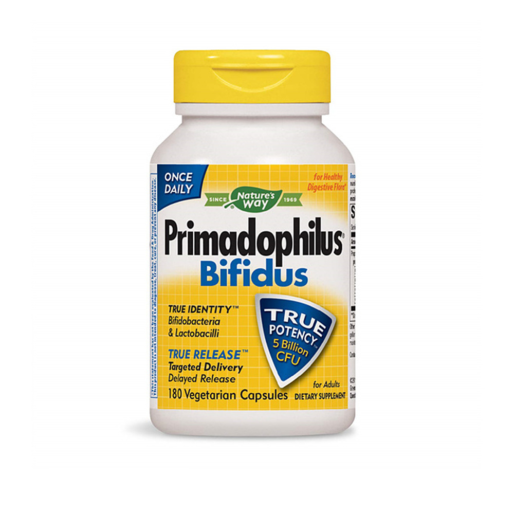 네이처스웨이 <b>프리마도필러스 비피더스 50억</b> CFU 180정 베지캡슐 1통