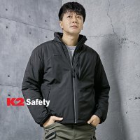 K2 세이프티 남자 점퍼 겨울 근무복 상의 패딩 워크웨어 F2104