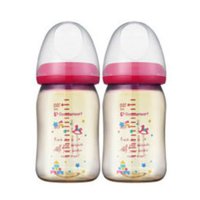 더블하트 모유실감 토이 젖병 160ml 2개(젖꼭지 미포함)