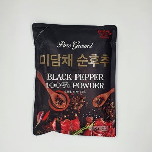 미담채 순후추 흑후추 100% 1kg