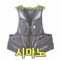 (시마노-VF-121T FULL BLACK XL)낚시구명쪼끼 피싱구명쪼끼