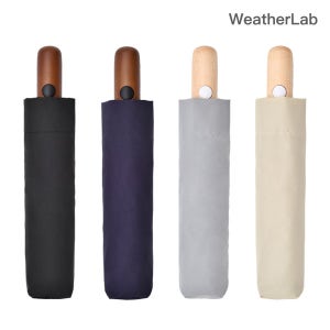 고티바쉬 웨더랩 코지 우드 3단 자동우산 나무손잡이 튼튼한우산 112cm