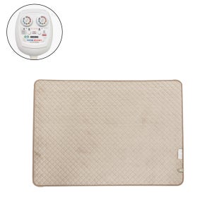캠핑 전기장판 대형 EMF 더안 전기매트 극세사 베이지 260