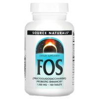 소스내추럴스 프락토올리고당 유산균 FOS 1,000mg 100정