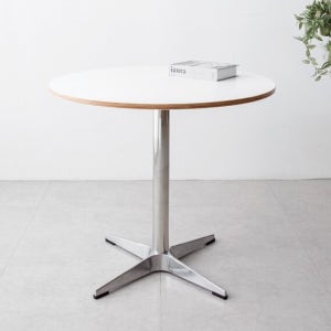 화이트테이블 베이커리 탁자 카페 2인 3인 4인 원형테이블