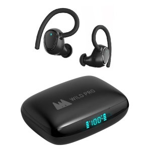 와일드프로 MT-BE1039R 귀걸이 블루투스 무선 이어폰 스포츠 운동 초경량