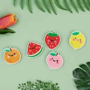 과일 보석 십자수 스마트톡 만들기 diy 세트 키트 어린이 스마트폰 휴대폰 거치대 초등