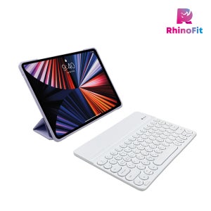 라이노핏 휴대용 충전식 7컬러 LED 13형 블루투스 키보드 RBK-1300