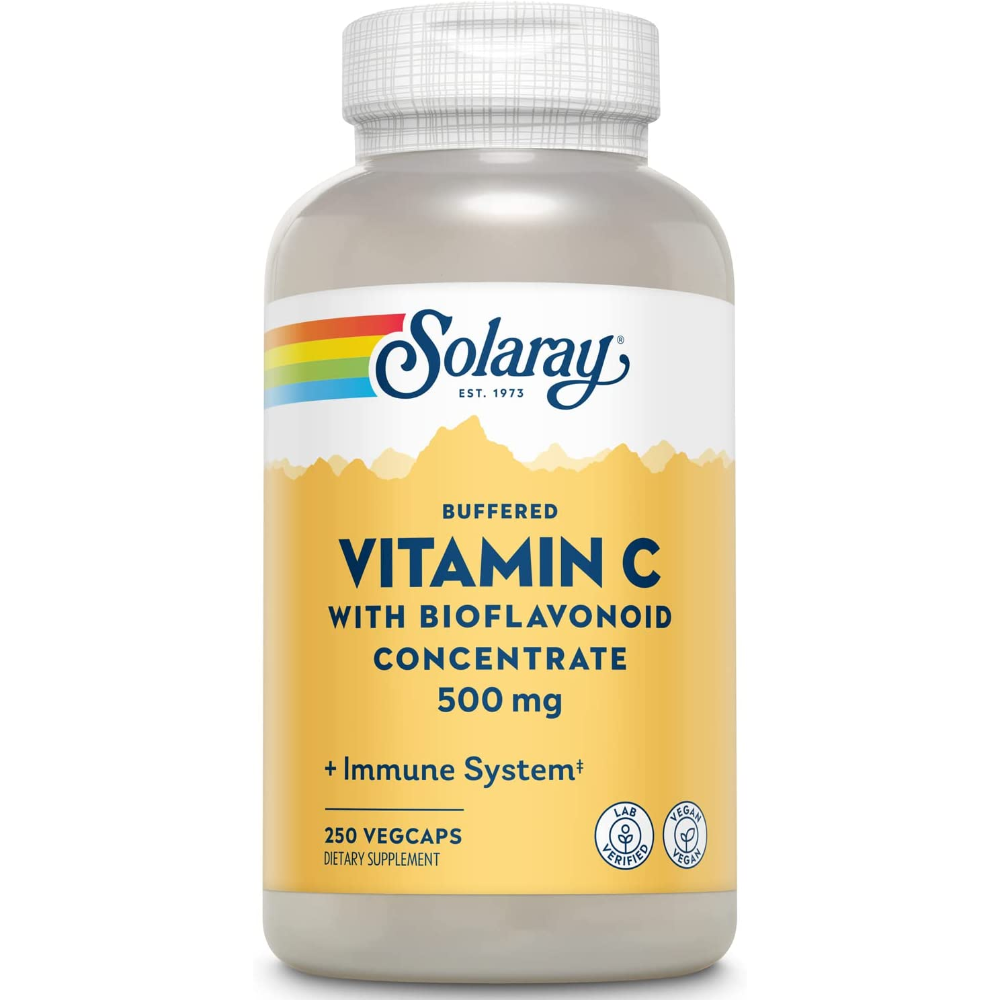 솔라레이 <b>비타민C 바이오플라보노이드</b> 500mg 250베지캡슐