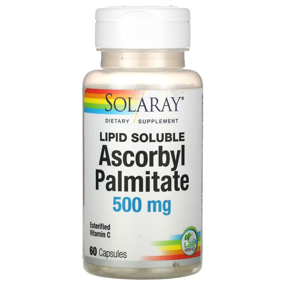 솔라레이 지용성 <b>아스코르빌 팔미테이트 500mg</b> 60캡슐