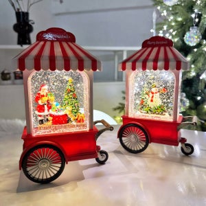 무드등 오르골 레드 카트 스노우볼 크리스마스선물