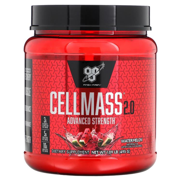 BSN 셀매스 2.0 향상된 효능 <b>운동 후</b> 회복 수박 495g(1.09lb) US 직배송