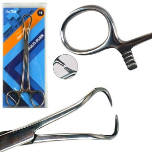 철의왕국 파키스탄 낚시공구 낚시 바늘빼기 포셉 원형 18cm