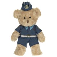 스웨덴 TeddyKompaniet 경찰 테디 무독성 인형 인테리어 애착 선물 장식