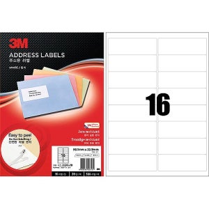 3M)주소용라벨(21316/100매)