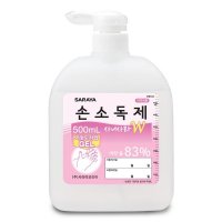 사니사라W 500mL 알콜83 저점도 겔타입 손제