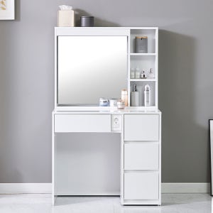 로드 수납 서랍형 아일랜드 화장대 세트 800