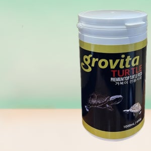 그로비타 대용량 거북이사료 440g 1000ml 거북이밥