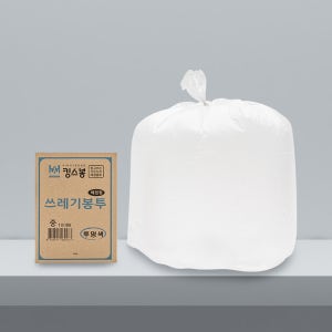 킹스봉 뽑아쓰는 배접형 쓰레기봉투 재활용봉투 비닐 봉지 투명 검정 도매