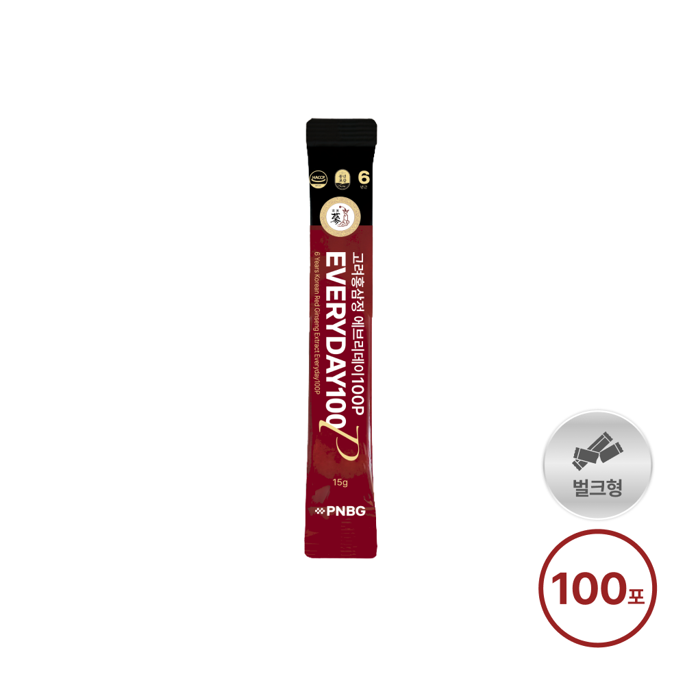 PNBG 풍년보감 에브리데이100P 프로바이오틱스 홍삼액 진액스틱 100포, 1개