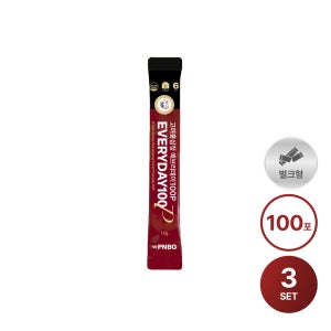 풍년보감 6년근 고려홍삼정 홍삼스틱 에브리데이100P 프리미엄 100포, 3개