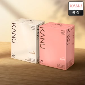 [슈퍼적립] 카누 바닐라라떼 24개입+돌체라떼 24개입 (1+1) 외 택 6종