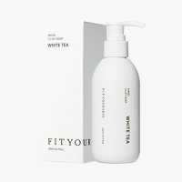 핏유어스킨 핸드워시 자연유래 핸드클레이솝 화이트티 200ml 화산재유래 각질 세정 클레이펄