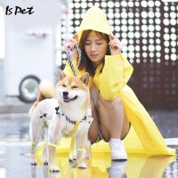 강아지비옷 대형견 반려견 애견 우비 레인코트ispet dog 네발 레인코트 Corgi