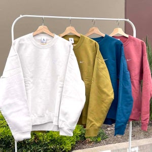 나이키 솔로 스우시 맨투맨 NRG 기모 플리스 긴팔 US 루즈핏 시즌