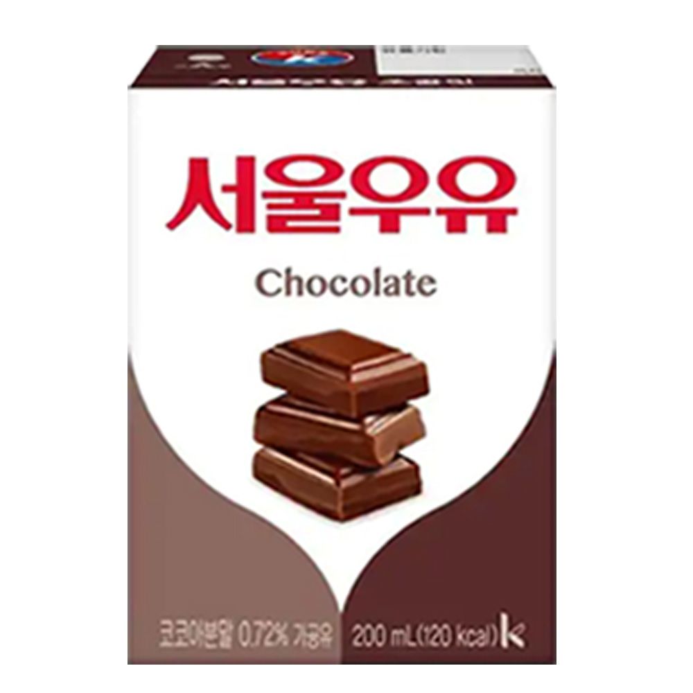 멸균우유 초코