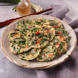 사옹원 알찬 해물부추전 1kg (30g x 34ea) 명절 제사 제수 음식 간식 전 요리 부침개
