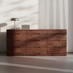 온어우드 헤이즐 4단 1800 와이드 원목 드레스룸 옷 서랍장