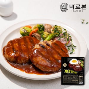 바로본 비프 함박스테이크 120g, 15개
