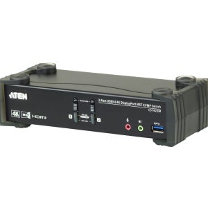 ATEN CS1922M 2-포트 4K DisplayPort MST KVMP 스위치