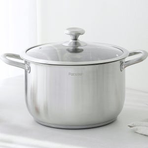 파쿠젠 IH 인덕션 스텐 젖병 열탕소독 양수냄비 28cm