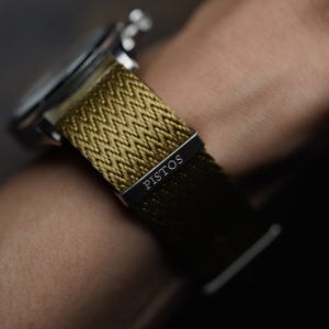PISTOS 카키 나토밴드 20mm, 22mm NATO 시계줄